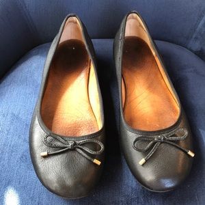 Clarks indigo Rosie flat black ballet shoes 11